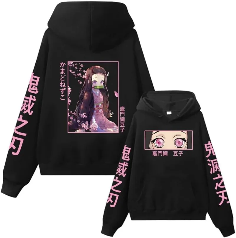 Anime Hoodie Kamado Nezuko Pullover Sweatshirt Long Sleeve for Men Women Kamado Nezuko Graphic Hoodie
Anime Hoodie Kamado Nezuko Pullover Sweatshirt Long Sleeve for Men Women Kamado Nezuko Graphic Hoodie