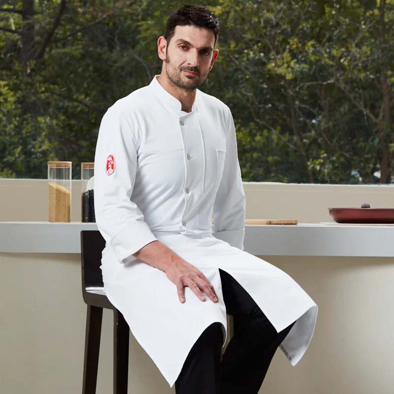 Summer High-End Chef Uniforms for the Food Service IndustrylogoHotel Western Restaurant Bakery Restaurant Long Sleeve
Summer High-End Chef Uniforms for the Food Service IndustrylogoHotel Western Restaurant Bakery Restaurant Long Sleeve