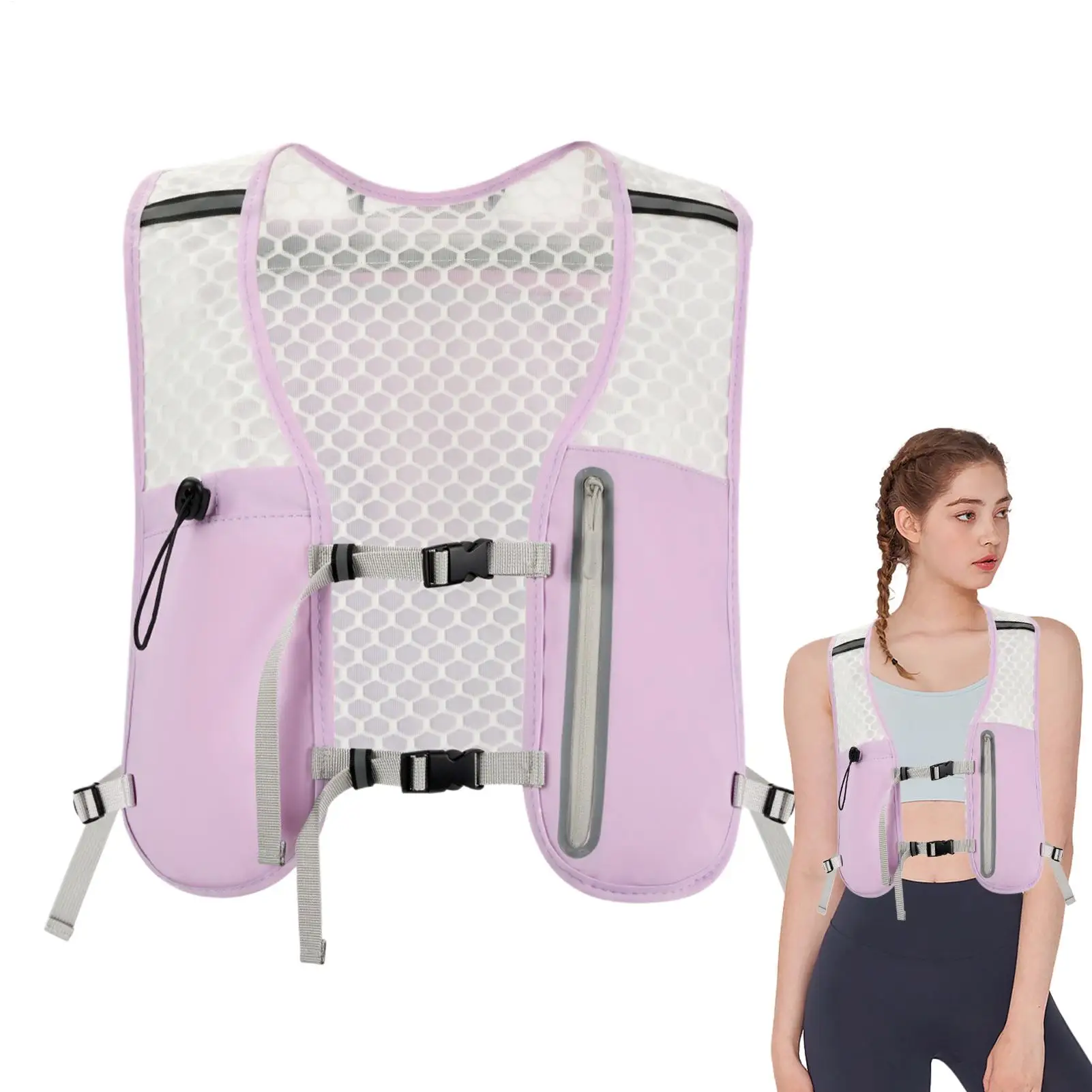 Hydration Vest For Running Women Running Water Backpack With Adjustable Strap Lightweight Bladder Chest Pack Gear Phone Bag For
Hydration Vest For Running Women Running Water Backpack With Adjustable Strap Lightweight Bladder Chest Pack Gear Phone Bag For
