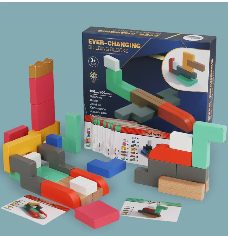 29 PCS Multi-Shape Wooden Building Blocks, Creative DIY Educational Toys for Kids & Toddlers, Ideal Gift
29 PCS Multi-Shape Wooden Building Blocks, Creative DIY Educational Toys for Kids & Toddlers, Ideal Gift