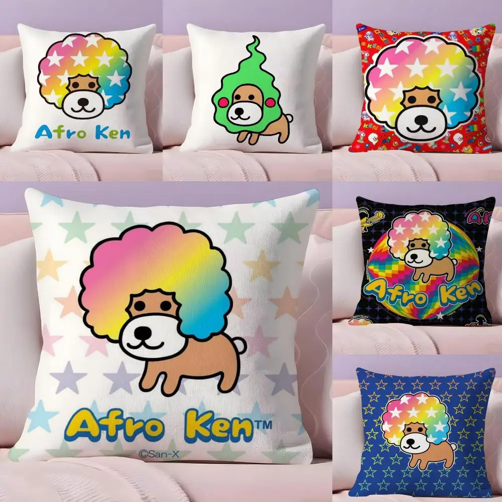 Japan Afro Ken Cute Cushion Cover Plush Fabric Soft Double-Sided Printed Invisible Zipper Sofa Pillow Case Home Decor
Japan Afro Ken Cute Cushion Cover Plush Fabric Soft Double-Sided Printed Invisible Zipper Sofa Pillow Case Home Decor