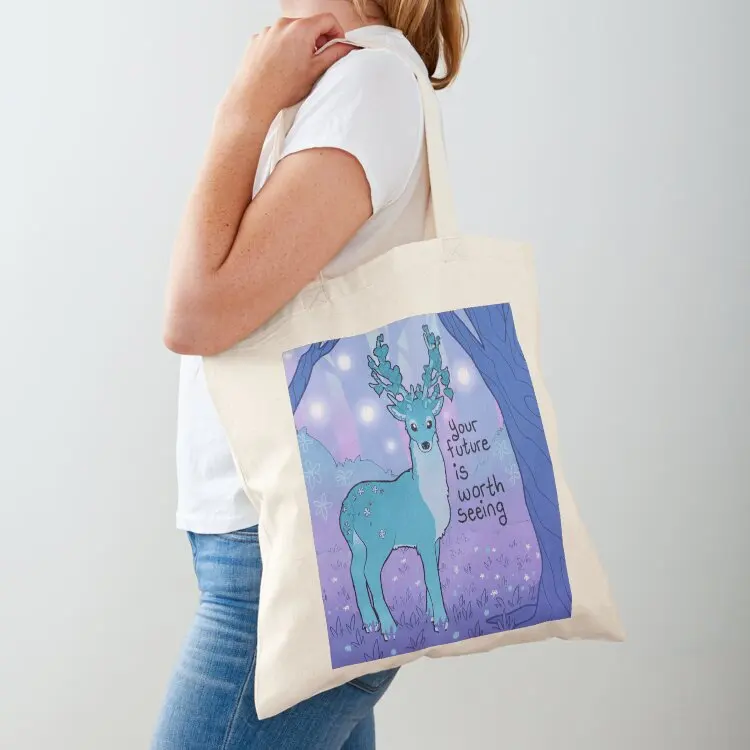 Your Future is Worth Seeing Kind Forest Stag Tote Bag Handbags shopper bags Canvas shopping cart bags 
Your Future is Worth Seeing Kind Forest Stag Tote Bag Handbags shopper bags Canvas shopping cart bags