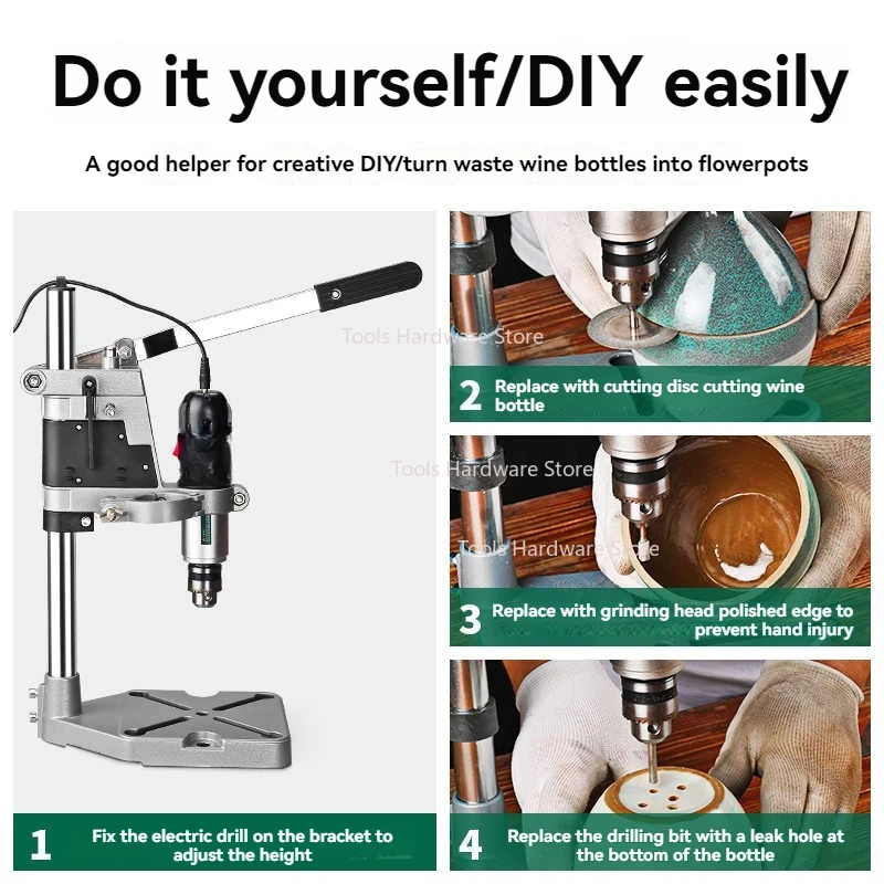 Adjustable Bench Clamp Drill Press Stand Workbench Repair Tool For Hand Drilling
Adjustable Bench Clamp Drill Press Stand Workbench Repair Tool For Hand Drilling