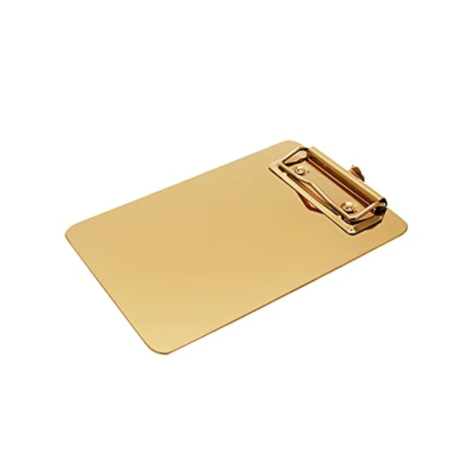5.9x4.13 inch Stainless Steel Metal Clipboard, A4 and Letter Size Paper Clipboard for Home, Office, Hospital, Business
5.9x4.13 inch Stainless Steel Metal Clipboard, A4 and Letter Size Paper Clipboard for Home, Office, Hospital, Business