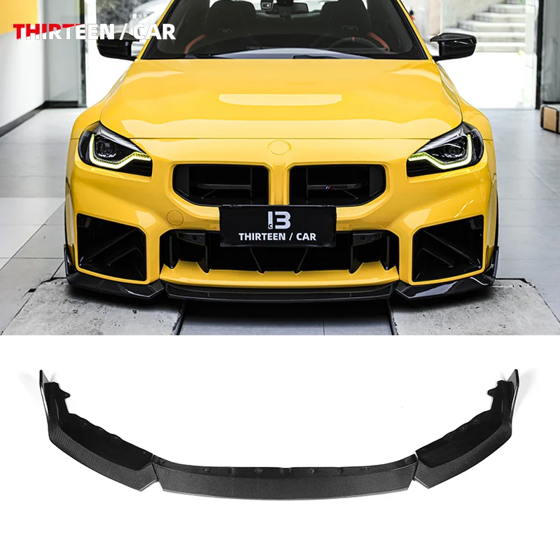 Carbon Fiber Car Front Lip for BMW M2 G87 Body kit 2023-2025 TR Style Front Diffuser
Carbon Fiber Car Front Lip for BMW M2 G87 Body kit 2023-2025 TR Style Front Diffuser