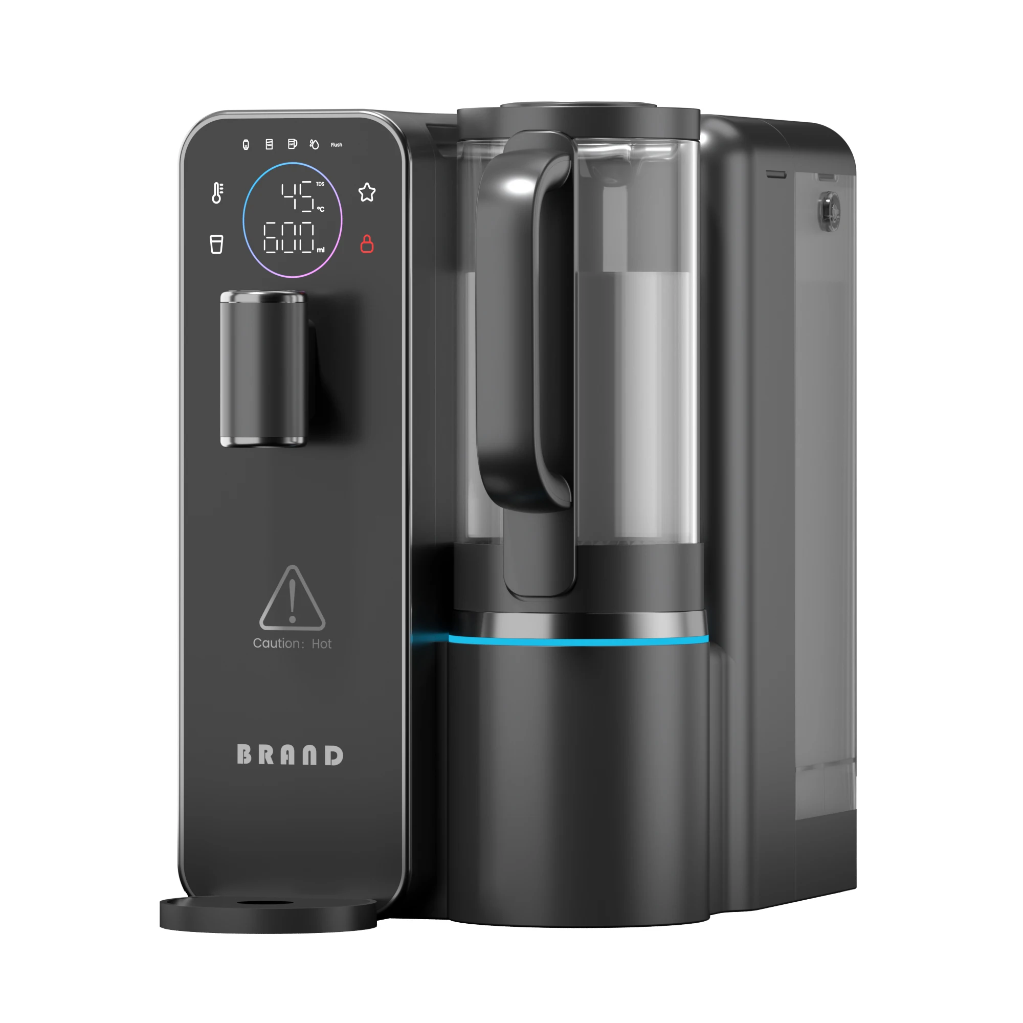 Premium Installation-free Purified Drinking 75GPD 3:1 Countertop Instant Hot And Cold RO Water Dispenser Water Purifier For Home
Premium Installation-free Purified Drinking 75GPD 3:1 Countertop Instant Hot And Cold RO Water Dispenser Water Purifier For Home