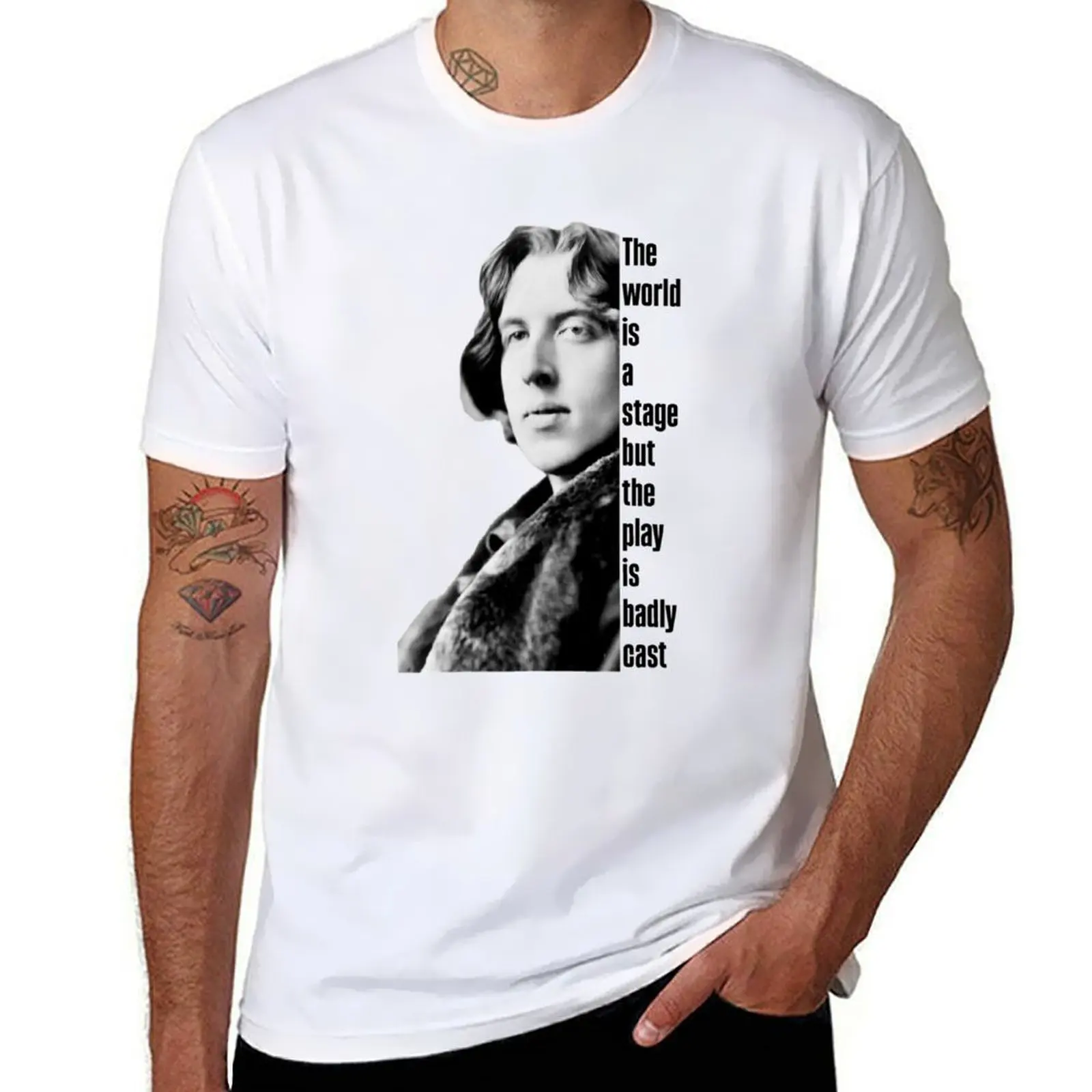 World Stage Oscar Quote T-Shirt t shirts for man graphic funny man t shirt cotton high quality T-Shirt
World Stage Oscar Quote T-Shirt t shirts for man graphic funny man t shirt cotton high quality T-Shirt