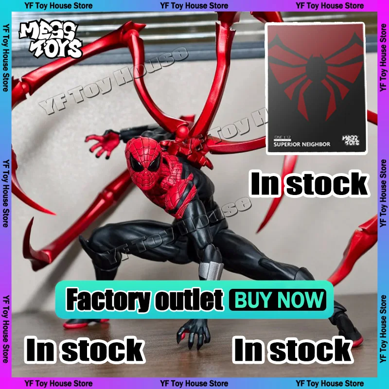 В наличии Mess Toys Фигурка паука Черный костюм Сосед Симбиот Алый паук Каин Паркер Черный Красный Паук Фигурка Игрушки
В наличии Mess Toys Фигурка паука Черный костюм Сосед Симбиот Алый паук Каин Паркер Черный Красный Паук Фигурка Игрушки