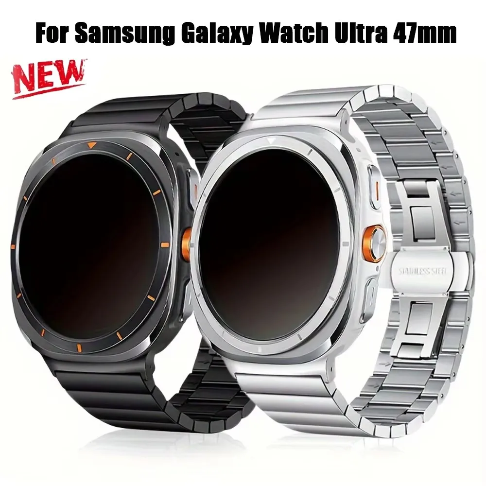No Gaps Curved End Metal Bracelet For Galaxy 47mm Wristband Stainless Steel Strap For Samsung Galaxy Watch 7 Ultra 47mm Correa
No Gaps Curved End Metal Bracelet For Galaxy 47mm Wristband Stainless Steel Strap For Samsung Galaxy Watch 7 Ultra 47mm Correa