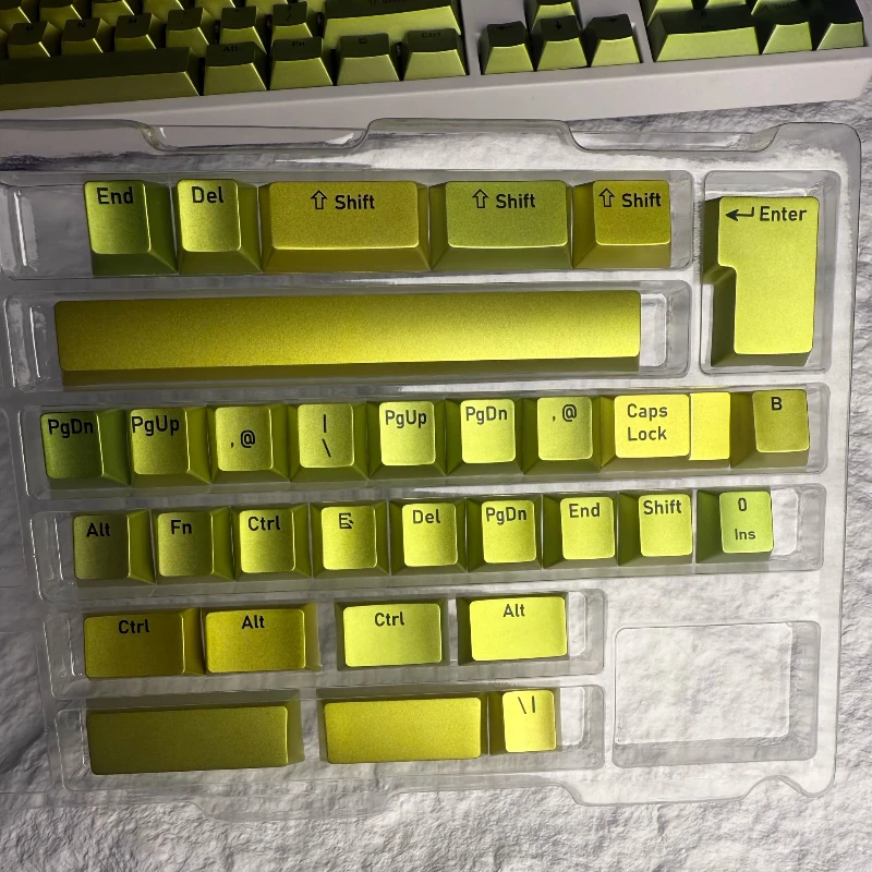 Forest Green Gradient Color Keycaps Custom Metallic Paint Sublimation Cherry Profile Keycap Simple 140pcs Point Key Caps Gamers
Forest Green Gradient Color Keycaps Custom Metallic Paint Sublimation Cherry Profile Keycap Simple 140pcs Point Key Caps Gamers