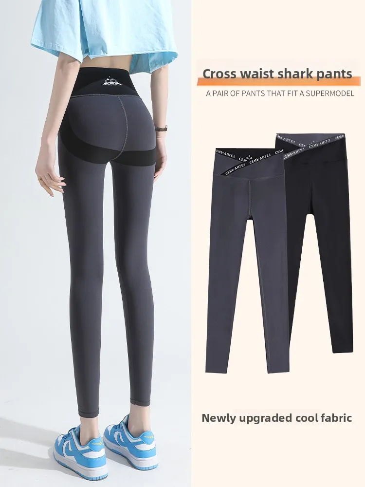 High Waist arkskin Pants Thin Fitn Yoga Bot Women's Tummy Control Butt Lifting Sports a Seven/Nine Pants
High Waist arkskin Pants Thin Fitn Yoga Bot Women's Tummy Control Butt Lifting Sports a Seven/Nine Pants