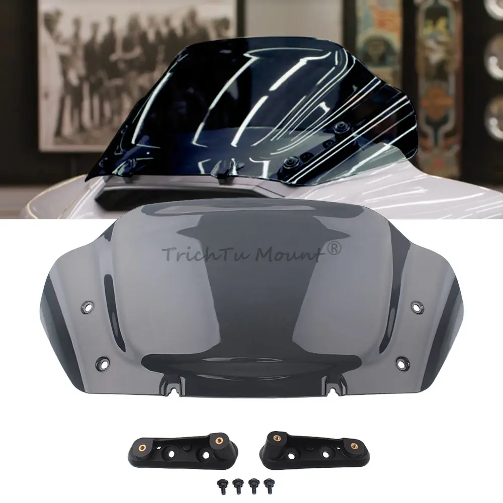1Pcs Wind Deflectors Windscreen Fit For Harley Davidson Touring Street Glide Cvo Ultra Limited 2023‑Later Abs Plastic Grey Smoke
1Pcs Wind Deflectors Windscreen Fit For Harley Davidson Touring Street Glide Cvo Ultra Limited 2023‑Later Abs Plastic Grey Smoke