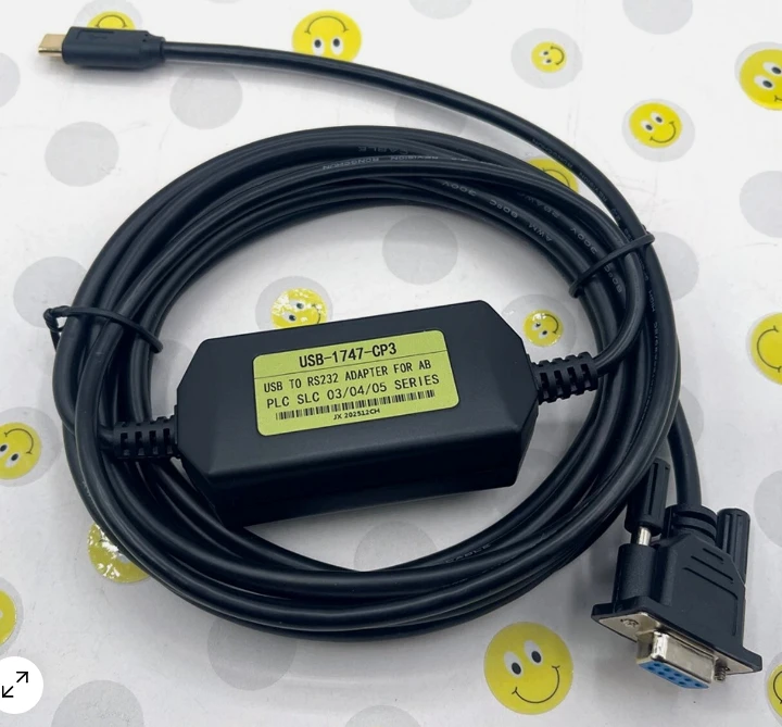 Brand New USB-1747-CP3 USB-1756-CP3 Programming Cable SLC Series SLC 5/03 5/04 5/05 PLC Expedited shipping
Brand New USB-1747-CP3 USB-1756-CP3 Programming Cable SLC Series SLC 5/03 5/04 5/05 PLC Expedited shipping