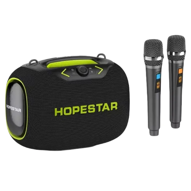 Rechargeable MINI Outdoor Waterproof TWS Stereo Wireless Speakers Party BOX Karaoke 120W High Power Karaoke Speaker With 2 Mic
Rechargeable MINI Outdoor Waterproof TWS Stereo Wireless Speakers Party BOX Karaoke 120W High Power Karaoke Speaker With 2 Mic