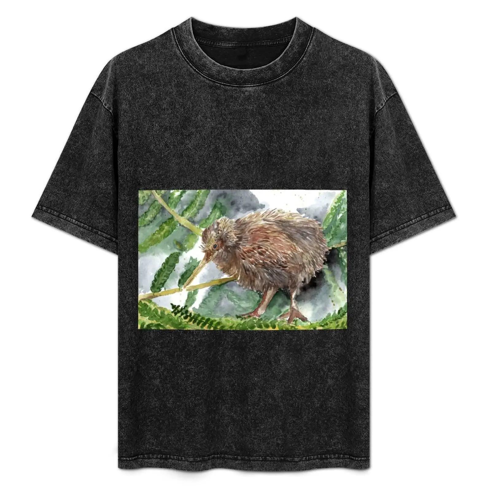 Kiwi - watercolour painting T-Shirt Plus Size Solid Color T-Shirt
Kiwi - watercolour painting T-Shirt Plus Size Solid Color T-Shirt