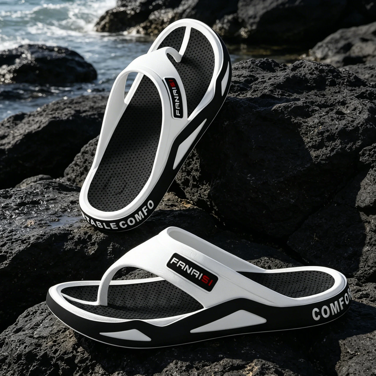 Men's Summer Sandals: Non-Slip Indoor Bathroom Slides, Trendy Flip Flops for Outdoor Beach, Casual Fashion Thong Sandals
Men's Summer Sandals: Non-Slip Indoor Bathroom Slides, Trendy Flip Flops for Outdoor Beach, Casual Fashion Thong Sandals