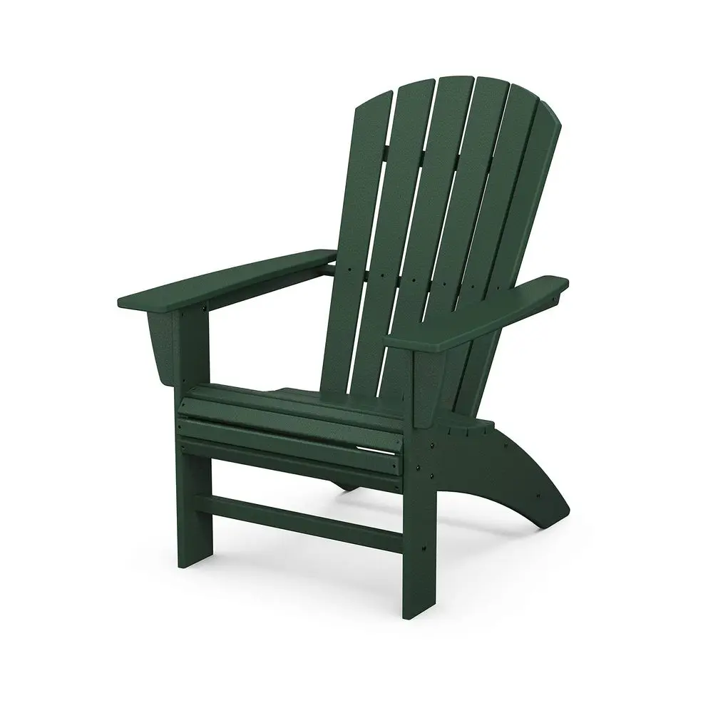 Nautical Curveback Adirondack Chair, HDPE Outdoor Patio Furniture, Fire Pit, Pool, Beach, Deck Chair, FadeProof, Green
Nautical Curveback Adirondack Chair, HDPE Outdoor Patio Furniture, Fire Pit, Pool, Beach, Deck Chair, FadeProof, Green