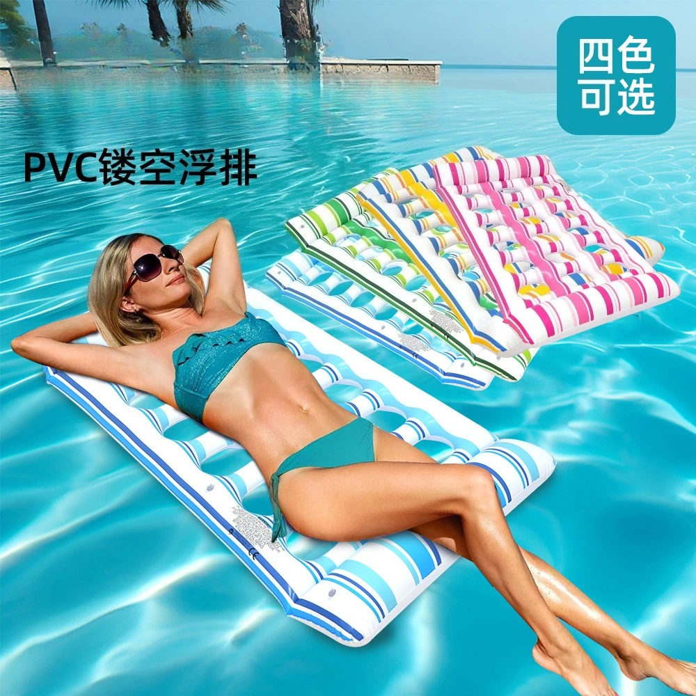 Inflatable Water Hole Floating Mat Thick Adult Lounge Chair Colorful Stripes Pool Party
Inflatable Water Hole Floating Mat Thick Adult Lounge Chair Colorful Stripes Pool Party