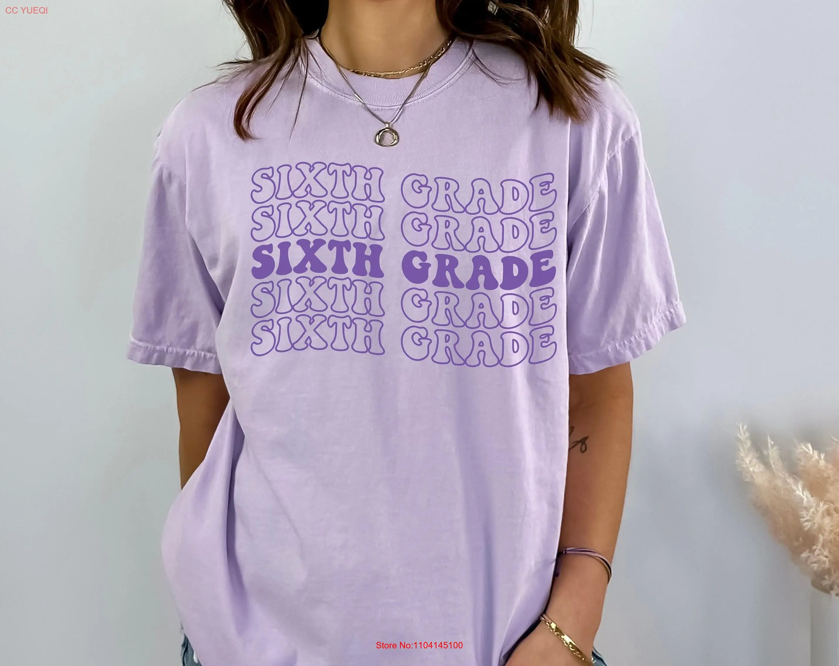 Футболка Comfort Colors Sixth Grade Teacher 6th For Groovy с длинными или короткими рукавами
Футболка Comfort Colors Sixth Grade Teacher 6th For Groovy с длинными или короткими рукавами