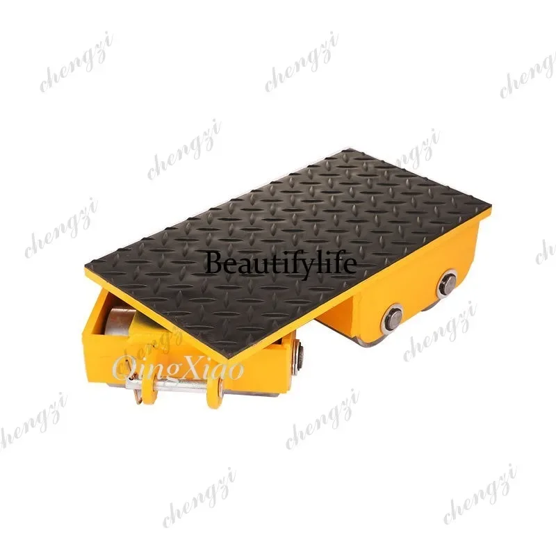 HR 360 Rotating Heavy Duty Moving Skates 3-12 Ton Machinery Mover Roller Skids With Steel Wheel For Factory Equipment
HR 360 Rotating Heavy Duty Moving Skates 3-12 Ton Machinery Mover Roller Skids With Steel Wheel For Factory Equipment