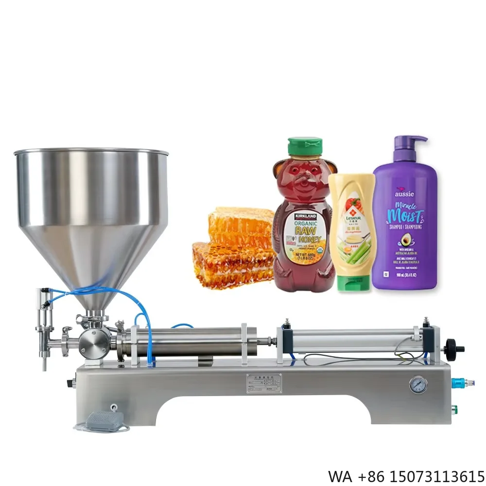Semi Automatic Piston High Accuracy Beverage Glass Filling for Marmalade Salad Dressing
Semi Automatic Piston High Accuracy Beverage Glass Filling for Marmalade Salad Dressing
