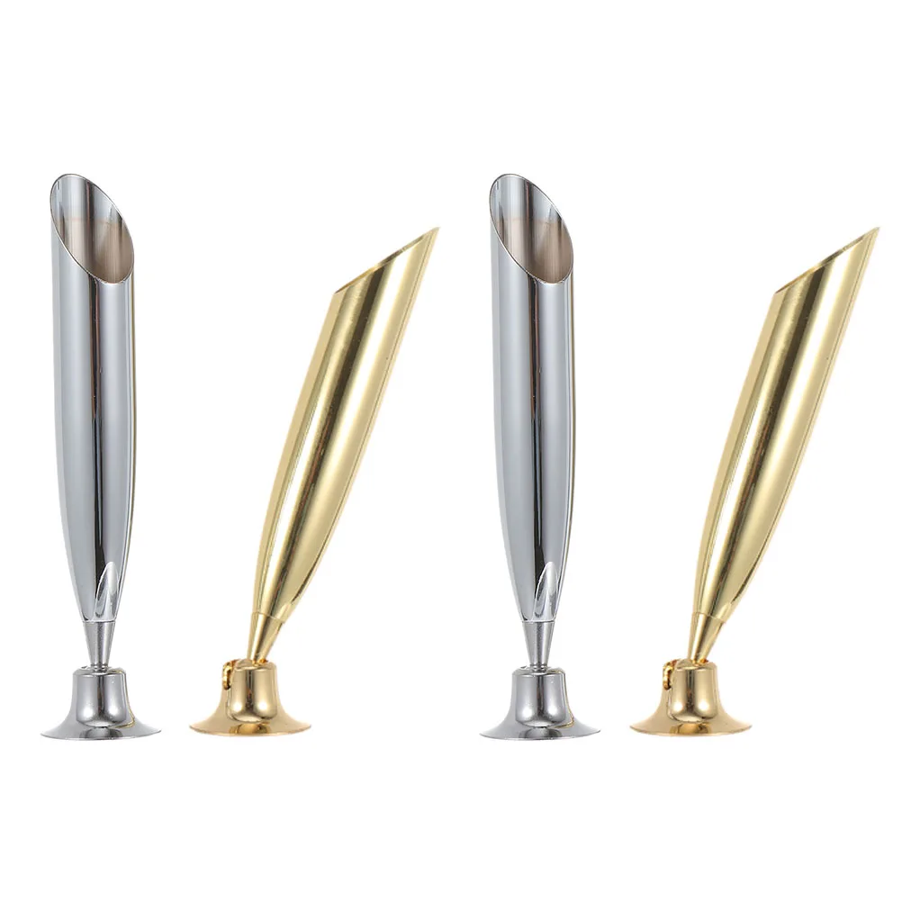 4pcs Retro Quill Pen Holder Metal Stand for Office Creative Desk Accessories Gold 1 2 Silver 1 2 Gift
4pcs Retro Quill Pen Holder Metal Stand for Office Creative Desk Accessories Gold 1 2 Silver 1 2 Gift