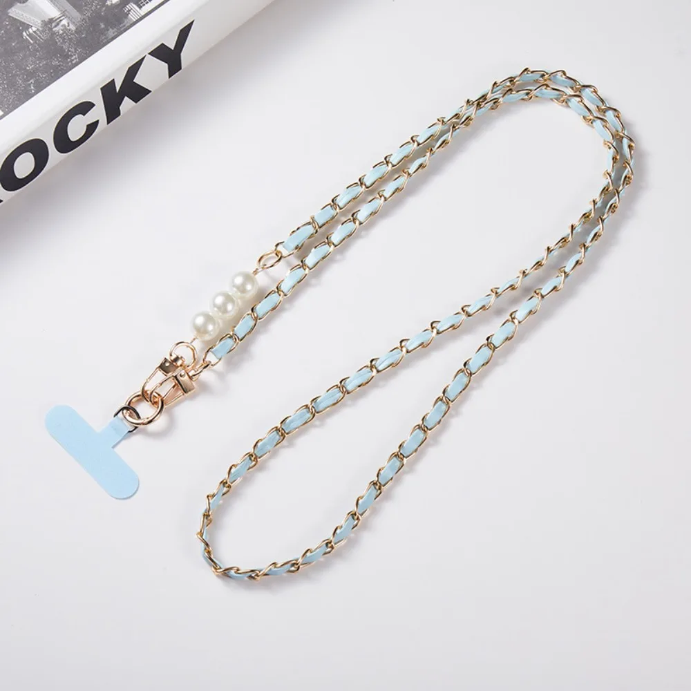 Long Neck Strap Mobile Phone Lanyard Pearl Chain Shoulder Strap Phone Case Lanyard Multi-function Universal
Long Neck Strap Mobile Phone Lanyard Pearl Chain Shoulder Strap Phone Case Lanyard Multi-function Universal