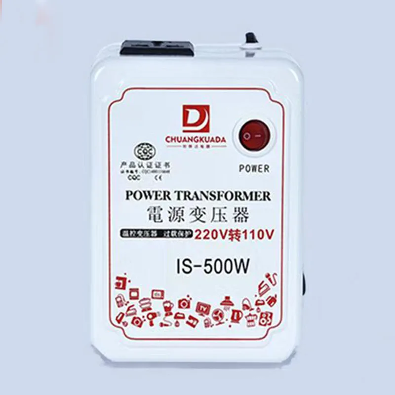 Low frequency power transformer for converting 220V to 110V according to American and European standards or 110v to 220v
Low frequency power transformer for converting 220V to 110V according to American and European standards or 110v to 220v