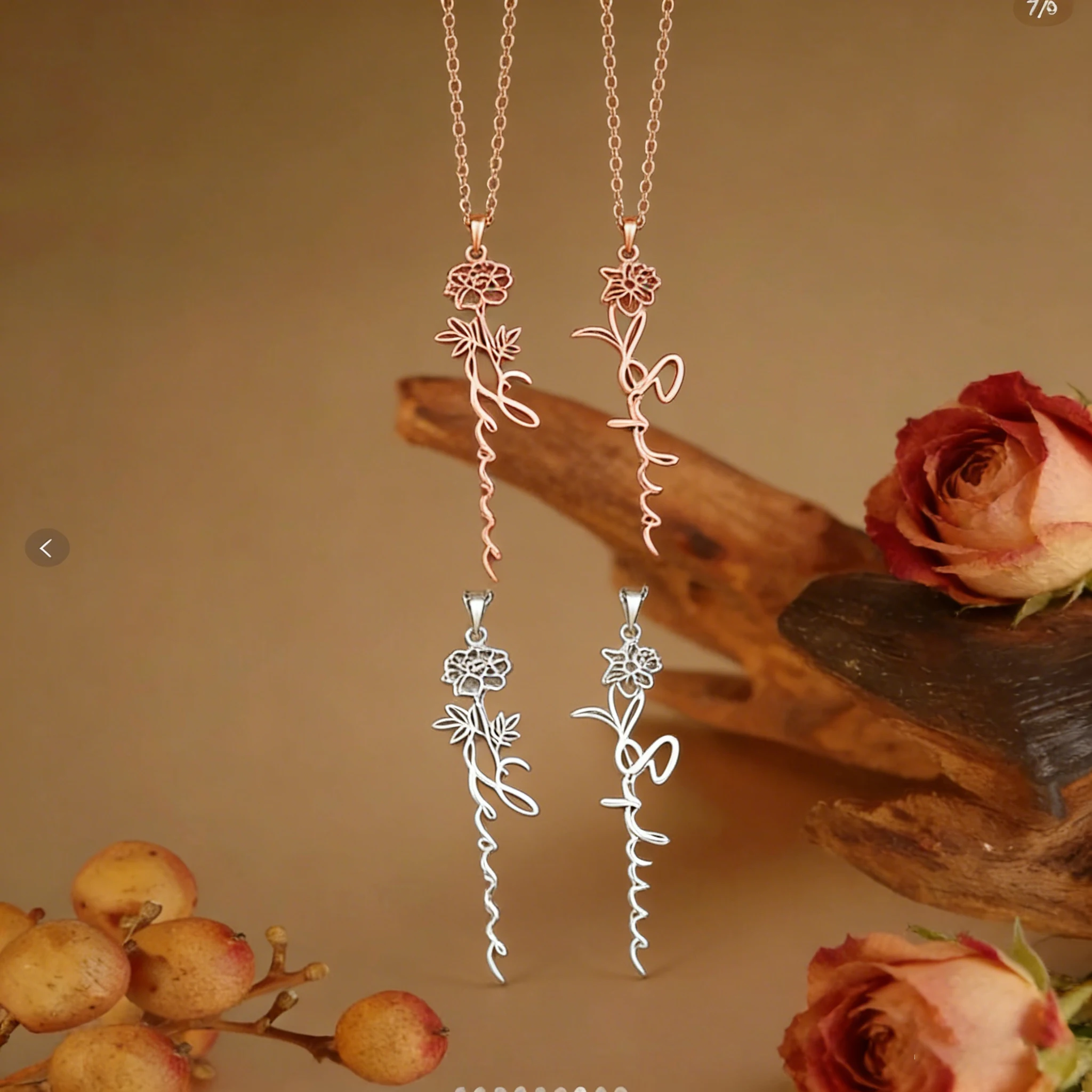 Rose Birth Month Flower Necklace Custom Name Gold Choker Personalized Gift for Her Valentine Wedding Anniversary Jewelry
Rose Birth Month Flower Necklace Custom Name Gold Choker Personalized Gift for Her Valentine Wedding Anniversary Jewelry