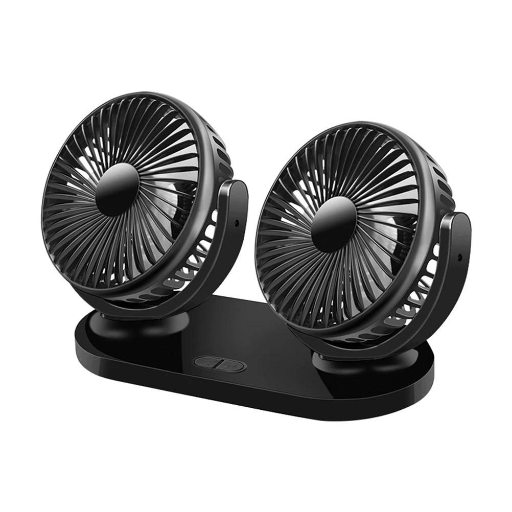 Dual Head Car Fan USB Black Cooling Truck Air Vehicle Double-headed Portable Low Energy Consumption Fits All Cars Van SUV RV
Dual Head Car Fan USB Black Cooling Truck Air Vehicle Double-headed Portable Low Energy Consumption Fits All Cars Van SUV RV