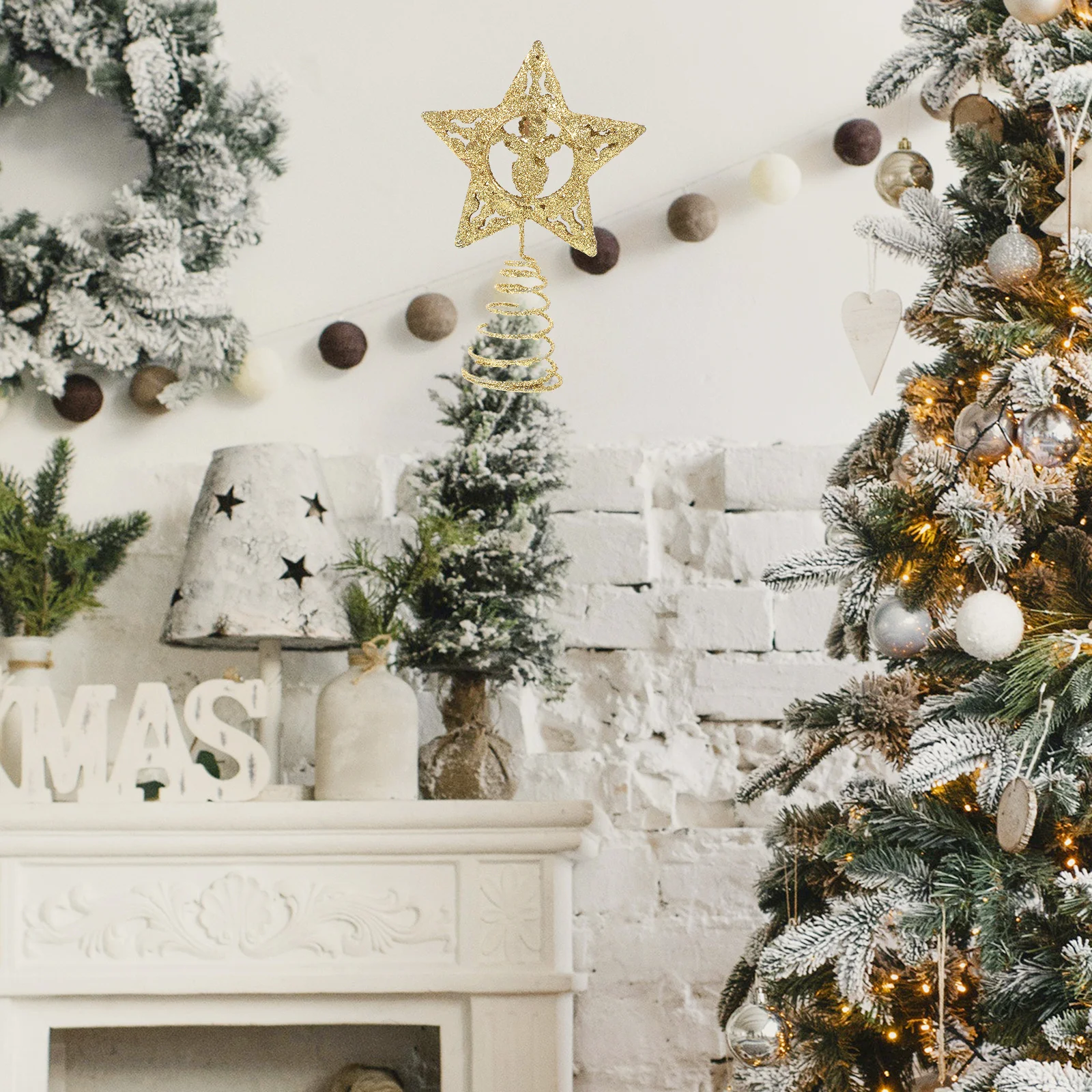 2Pcs Xmas Tree Topper Hollow Star Heart Shape Love Angel Decoration Christmas Tree Ornament Valentine Party Home Office Decor
2Pcs Xmas Tree Topper Hollow Star Heart Shape Love Angel Decoration Christmas Tree Ornament Valentine Party Home Office Decor