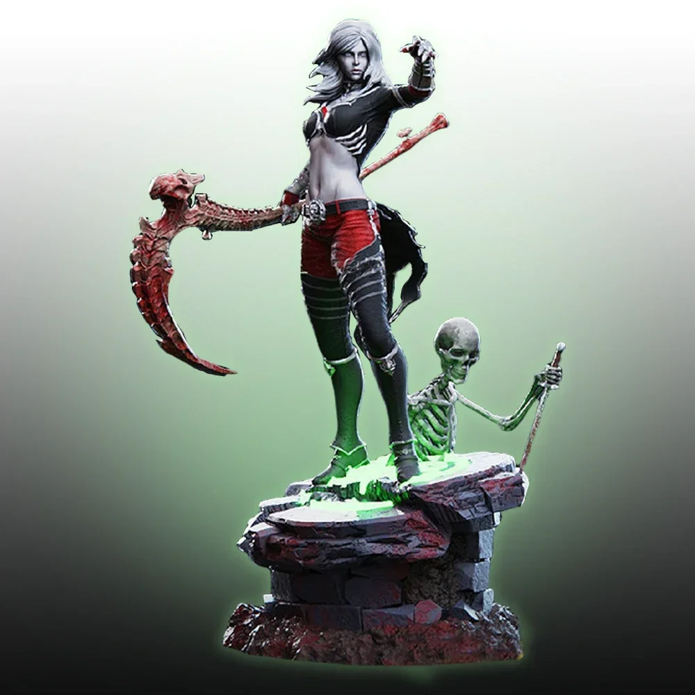 Necromancer Figure 1:18 Miniature Figure Resin Model Kit Unpainted Plastic Model Kit A555
Necromancer Figure 1:18 Miniature Figure Resin Model Kit Unpainted Plastic Model Kit A555