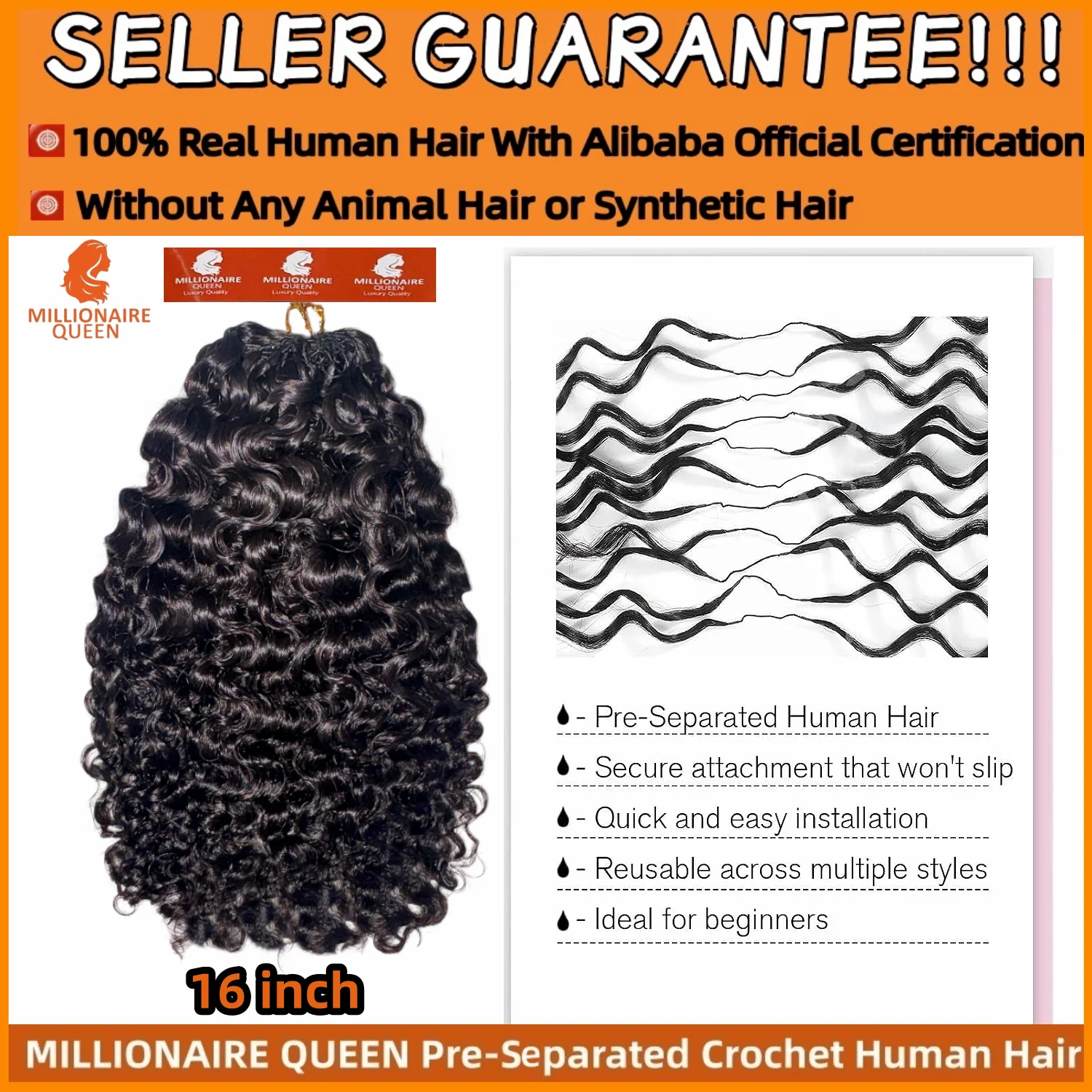 Наборы волос Millionaire Queen 15A Burmese Curly: предварительно разделенные афро-косички без узлов, натуральные человеческие волосы для плетения и наращивания.
Наборы волос Millionaire Queen 15A Burmese Curly: предварительно разделенные афро-косички без узлов, натуральные человеческие волосы для плетения и наращивания.