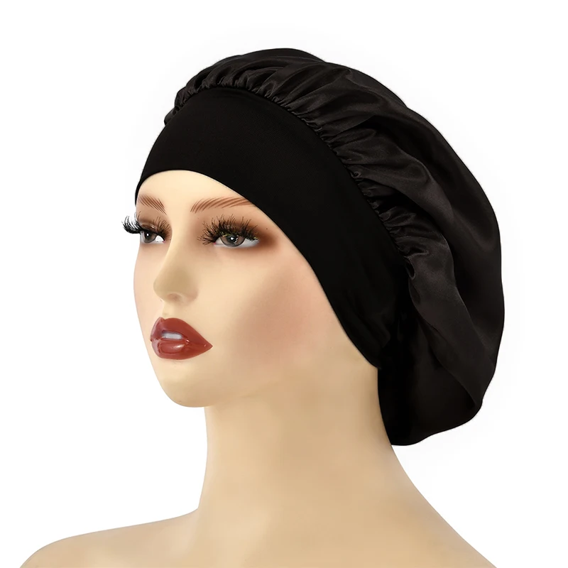 Women Night Sleep Hair Caps Silky Bonnet Satin Double Layer Adjust Head Cover Hat Shower Cap for Curly Hair Styling Accessories
Women Night Sleep Hair Caps Silky Bonnet Satin Double Layer Adjust Head Cover Hat Shower Cap for Curly Hair Styling Accessories