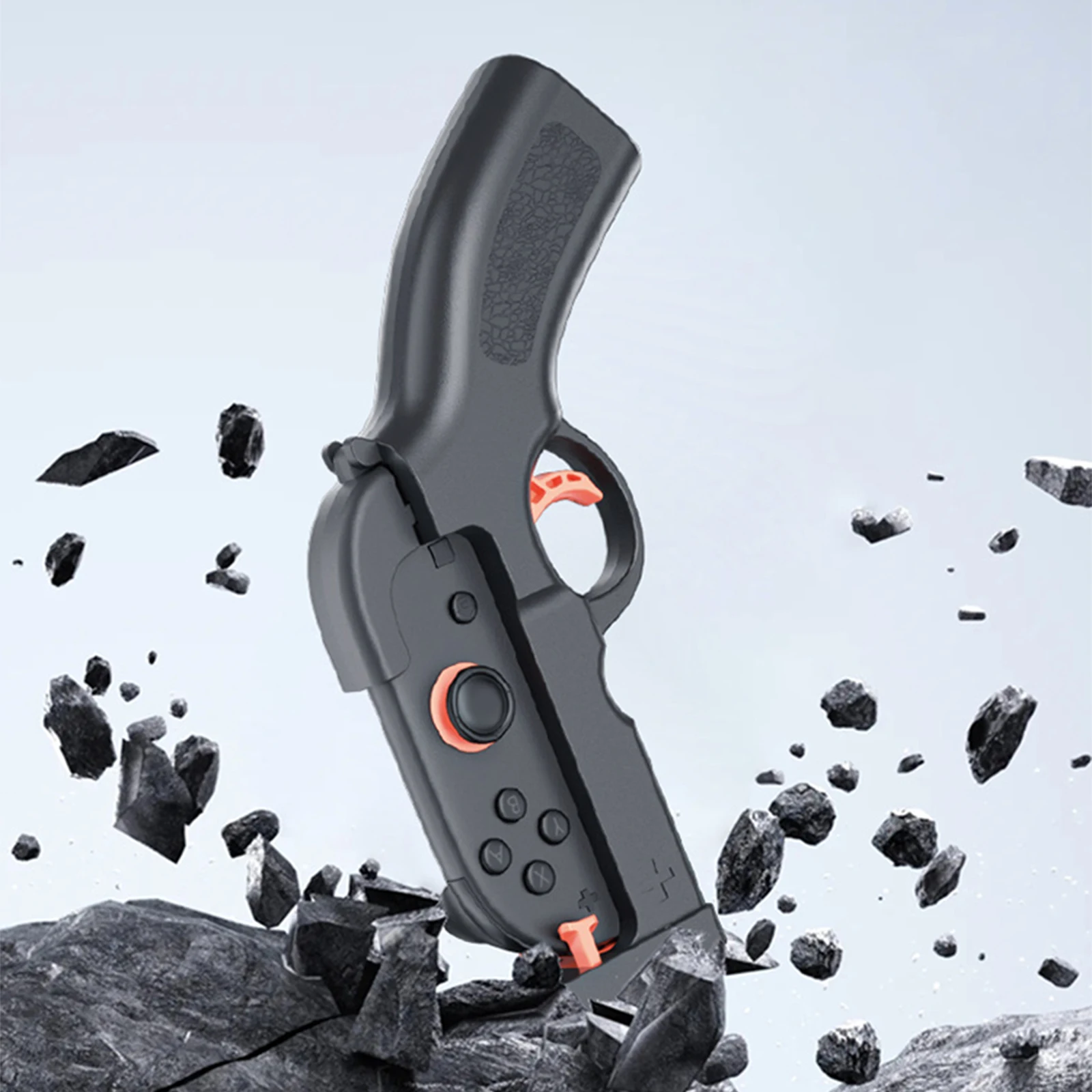 Game Gun Shape Handgrip Shooting Gunstock Grip Small Hand Grip Motion Controller for Nintendo Switch2 for Joy-Con Controller
Game Gun Shape Handgrip Shooting Gunstock Grip Small Hand Grip Motion Controller for Nintendo Switch2 for Joy-Con Controller