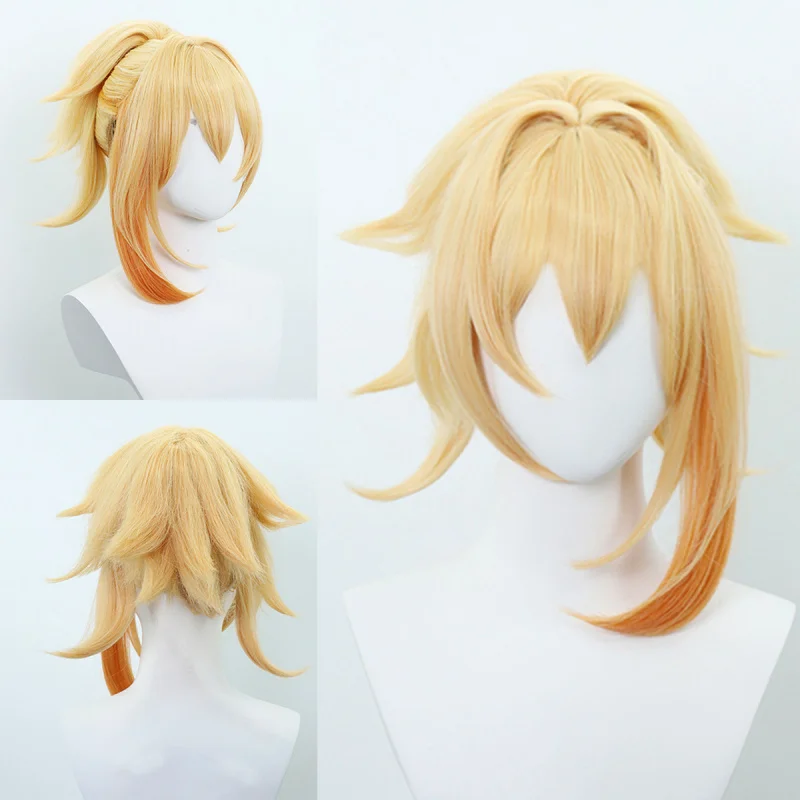 Anime Wig Genshin Impact Cosplay Wig Custom Mixed Gold 50cm Large Scalp Tiger Mouth Clip Styling Wig
Anime Wig Genshin Impact Cosplay Wig Custom Mixed Gold 50cm Large Scalp Tiger Mouth Clip Styling Wig