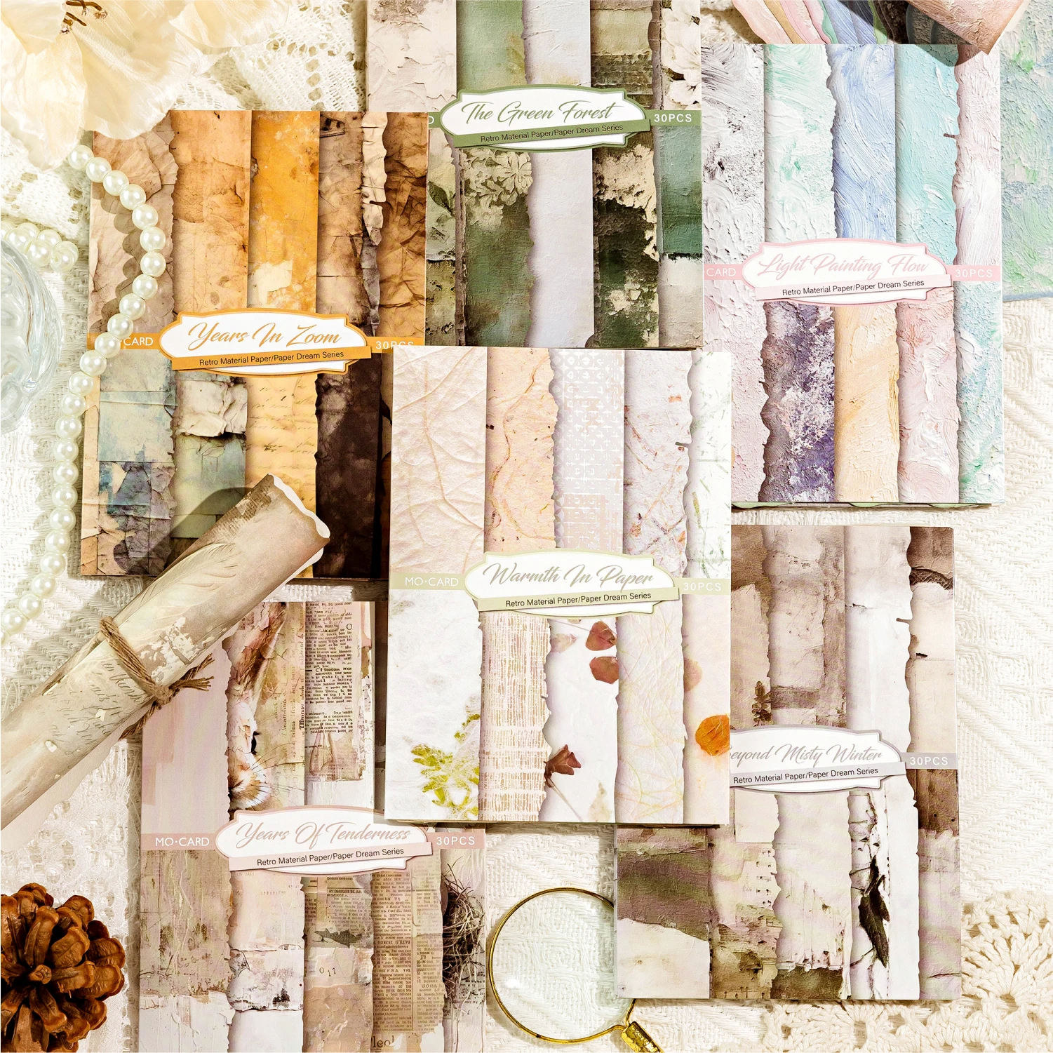 30 pcs Retr Material Paper Collage Handbook Decorative Backing Paper hand made DIY Scrapbook Planner Journal Craft Stationery
30 pcs Retr Material Paper Collage Handbook Decorative Backing Paper hand made DIY Scrapbook Planner Journal Craft Stationery
