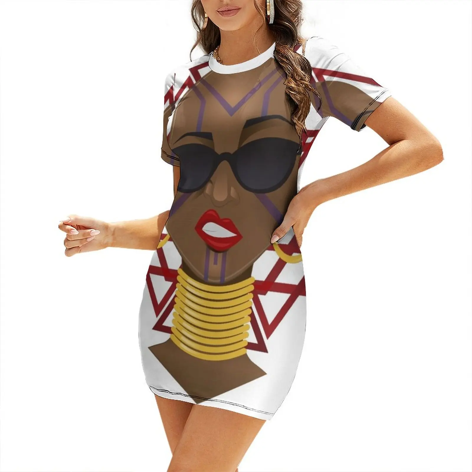 Dora Milaje: Move,or You Will Be Moved (version 1) Short-Sleeved Dress women clothing 2025 new arrivals woman dress Dress
Dora Milaje: Move,or You Will Be Moved (version 1) Short-Sleeved Dress women clothing 2025 new arrivals woman dress Dress