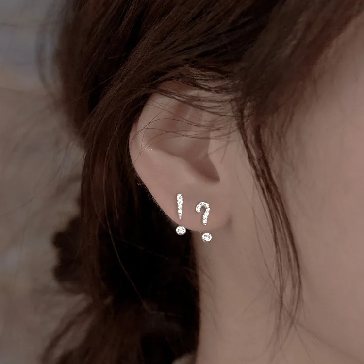 Silver Color Exquisite Zircon Irregular Stud Earrings for Charm Women Mini Trendy Fashion Jewelry Geometric Accessories
Silver Color Exquisite Zircon Irregular Stud Earrings for Charm Women Mini Trendy Fashion Jewelry Geometric Accessories