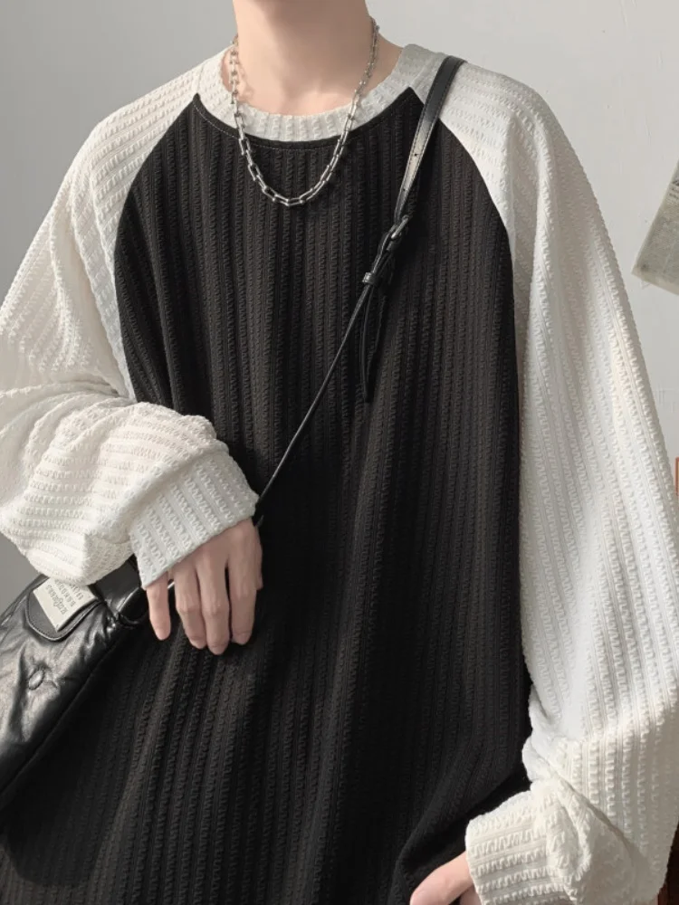 Men's round Neck Sweatshirt Long Sleeve Spring Autumn Vintage American Style Base Layer Shirt Youth High Texture Top
Men's round Neck Sweatshirt Long Sleeve Spring Autumn Vintage American Style Base Layer Shirt Youth High Texture Top