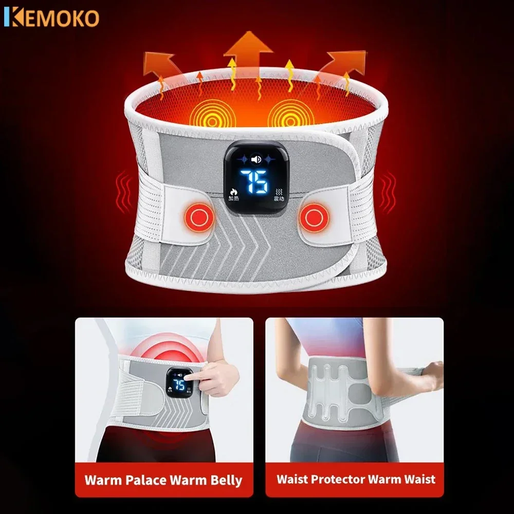 Electric Heating Waist Vibration Massage Corset Belt Hot Compress Lumbar Brace Therapy Massage Decompression Pain Relief Tools
Electric Heating Waist Vibration Massage Corset Belt Hot Compress Lumbar Brace Therapy Massage Decompression Pain Relief Tools