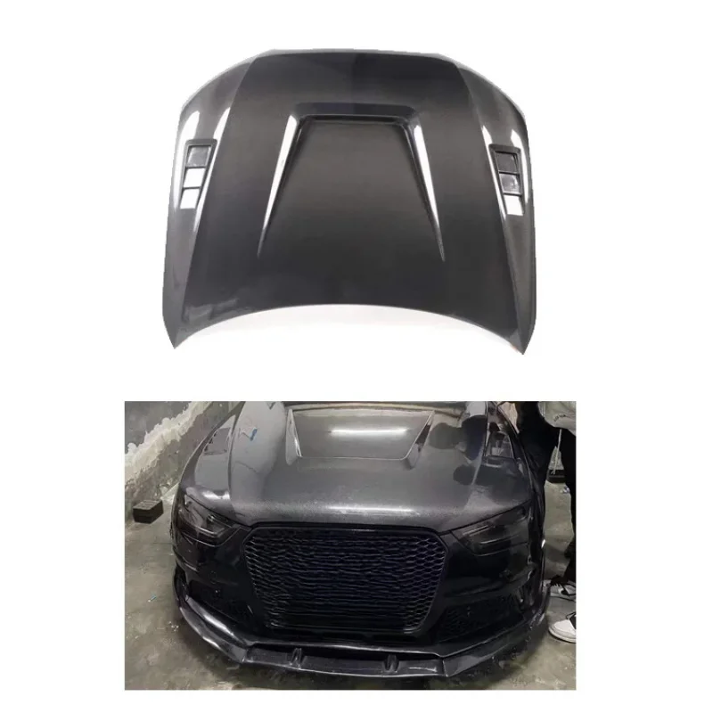 LY Style Carbon Fiber Hood for A4 S4 RS4 B8.5 2013-2016
LY Style Carbon Fiber Hood for A4 S4 RS4 B8.5 2013-2016