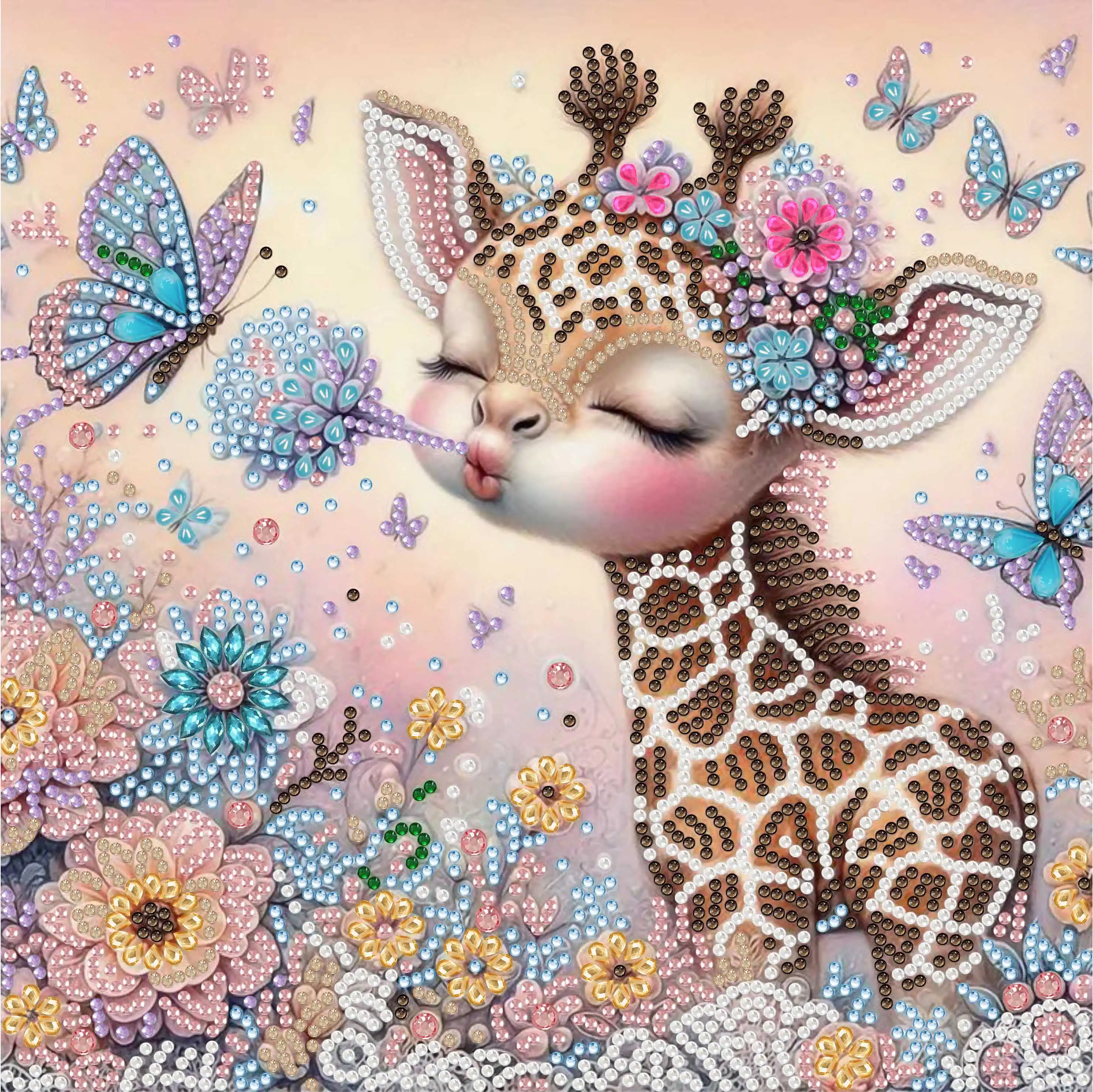 CHENISTORY DIY Giraffe and Flower 5D Special Shape Diamond Art Kits for Beginners,Diamond Art Painting Kits for Home Wall Decor
CHENISTORY DIY Giraffe and Flower 5D Special Shape Diamond Art Kits for Beginners,Diamond Art Painting Kits for Home Wall Decor