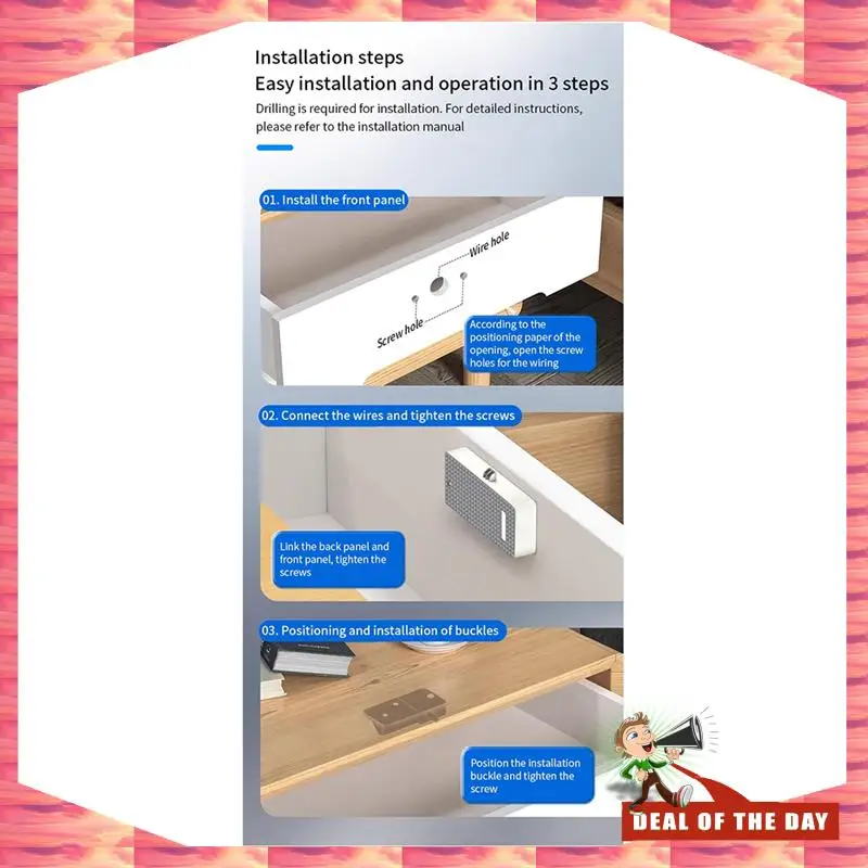 24-Hour Delivery Tuya Bluetooth Smart Wood Cabinet Fingerprint Electronic Lock App Remote Control For Furniture Drawer Locker
24-Hour Delivery Tuya Bluetooth Smart Wood Cabinet Fingerprint Electronic Lock App Remote Control For Furniture Drawer Locker