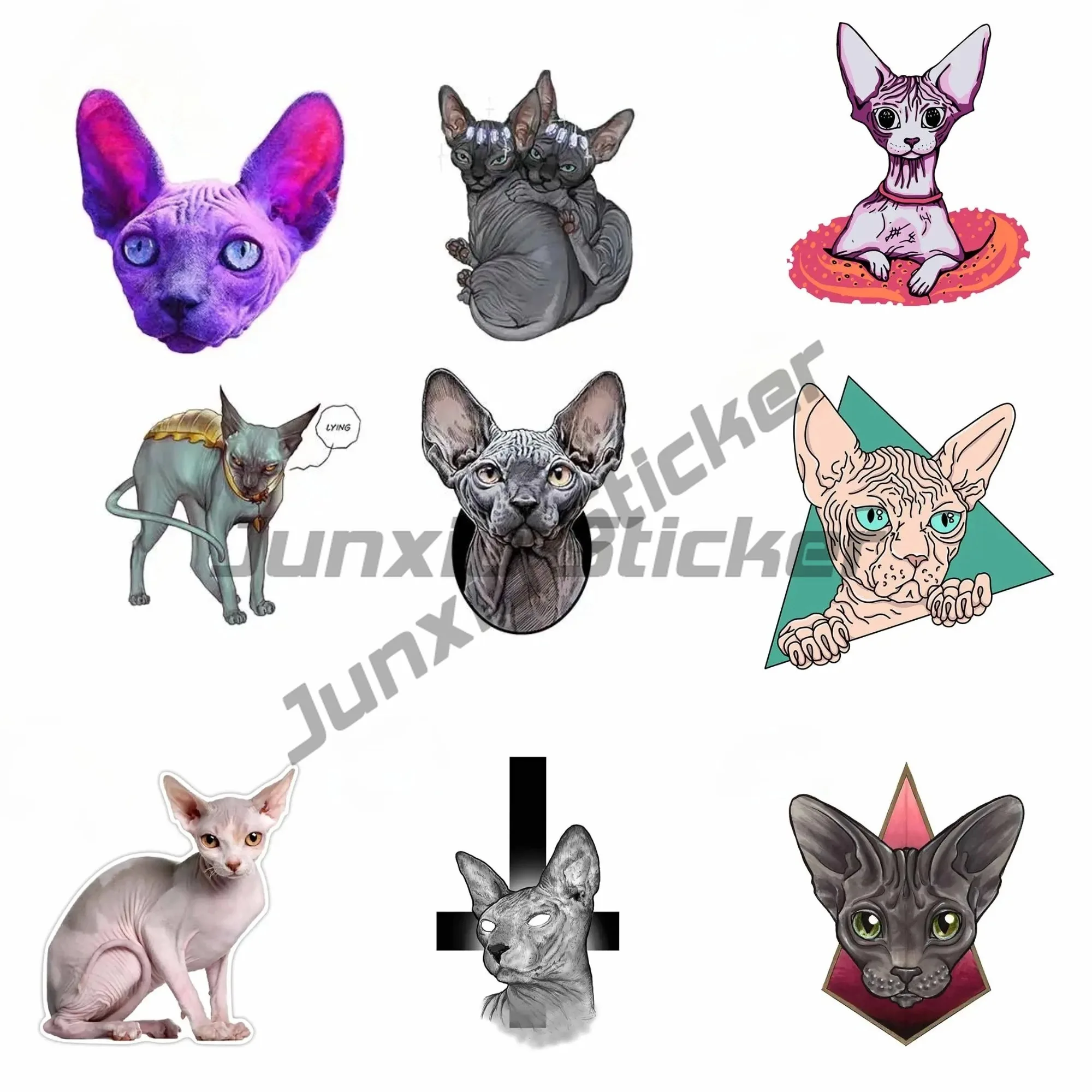 For Sphynx Cat Funny Car Stickers DIY Motorcycle Sticker Anime Decals Waterproof Creative Decal
For Sphynx Cat Funny Car Stickers DIY Motorcycle Sticker Anime Decals Waterproof Creative Decal