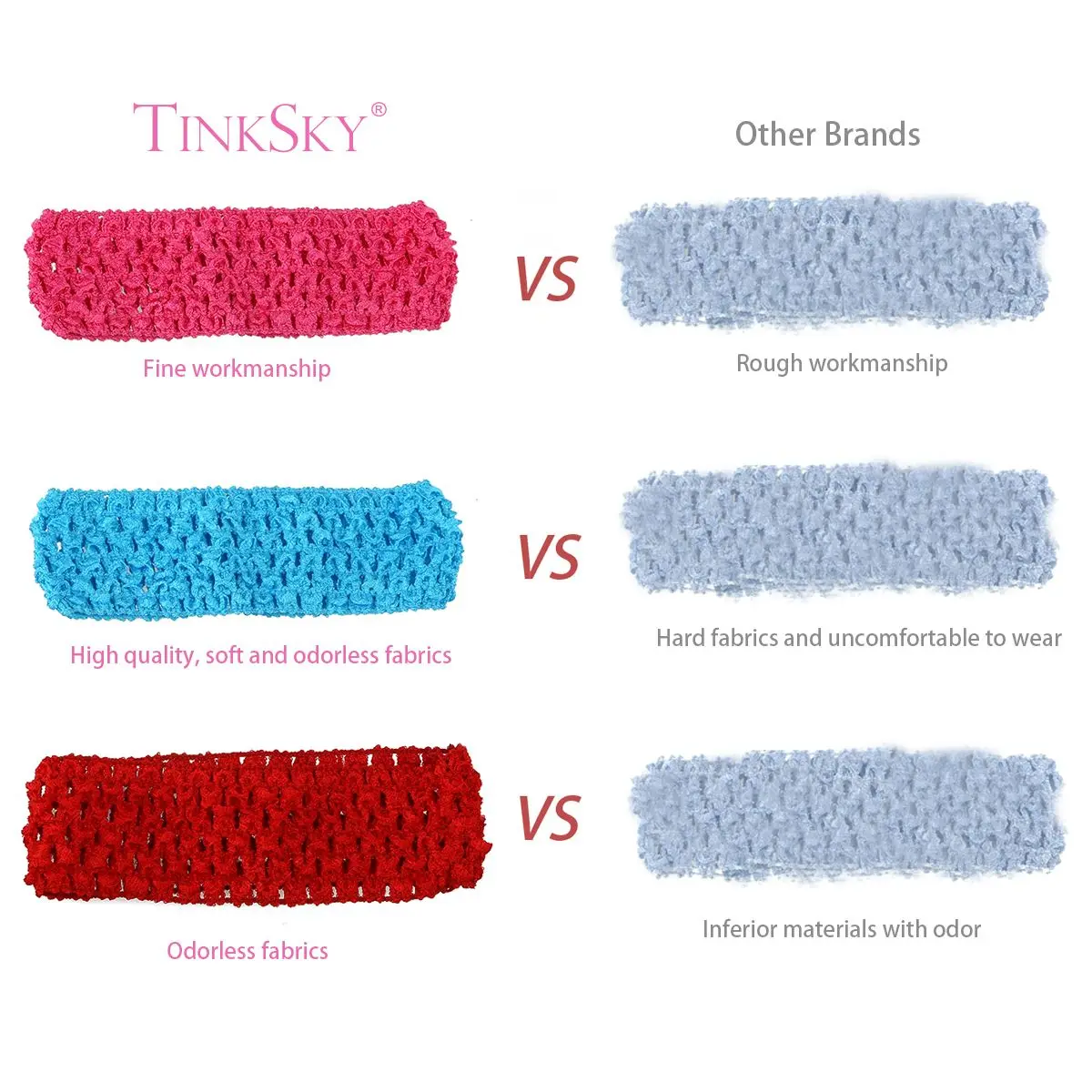 50pcs Baby Hairb s Elastic Crochet Headb s 25Colors 30 50cm Toddler Infant Girls Soft Durable Stretchy Comfortable Wear
50pcs Baby Hairb s Elastic Crochet Headb s 25Colors 30 50cm Toddler Infant Girls Soft Durable Stretchy Comfortable Wear