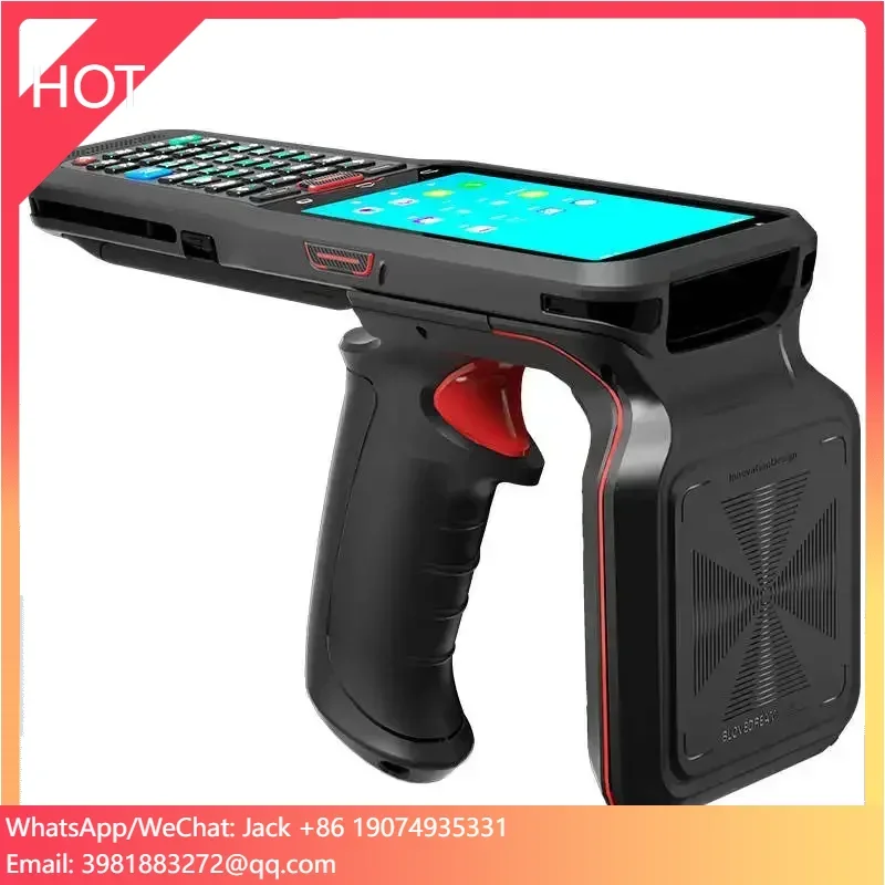 Android 10 Handheld Uhf Rfid Pda Long Range Scanner Industrial Rfid Reader Writer Manufacturer Barcode Scanner PDA for Warehouse
Android 10 Handheld Uhf Rfid Pda Long Range Scanner Industrial Rfid Reader Writer Manufacturer Barcode Scanner PDA for Warehouse