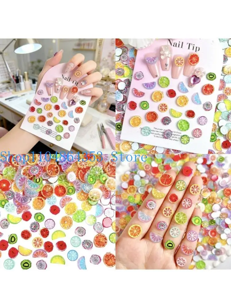 652F Set of 60 Handmade Pendant Fruit Slices Unique Jewelry Crafting Supplies
652F Set of 60 Handmade Pendant Fruit Slices Unique Jewelry Crafting Supplies