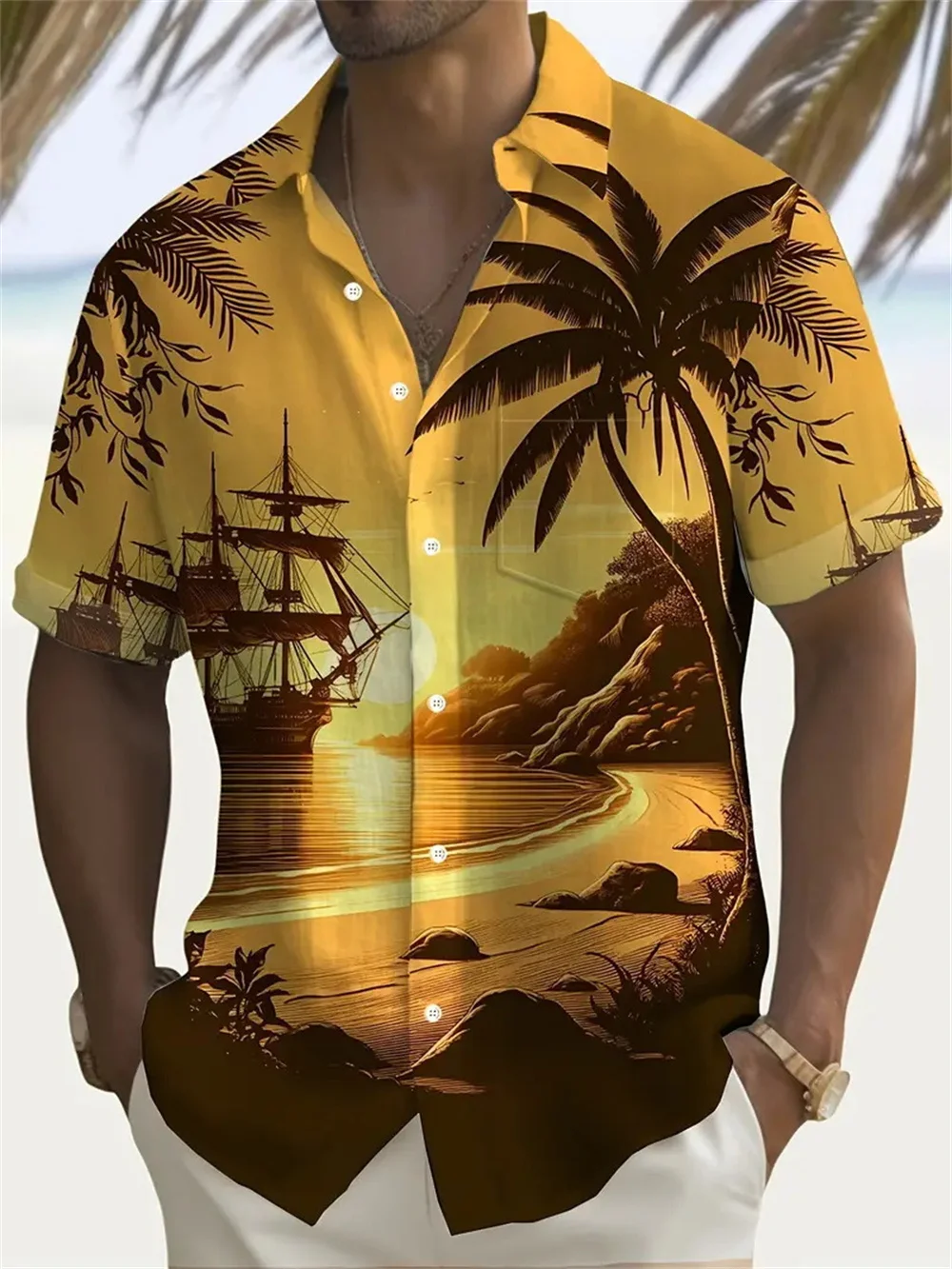 Трансграничная летняя повседневная рубашка с 3d принтом кокоса 2025 года Amazon Hawaii Holiday с карманами
Трансграничная летняя повседневная рубашка с 3d принтом кокоса 2025 года Amazon Hawaii Holiday с карманами