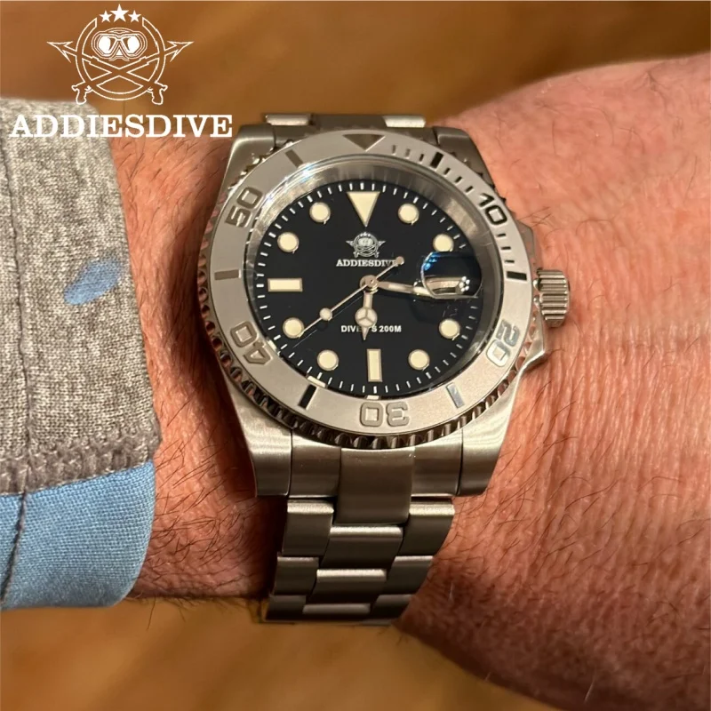 ADDIESDIVE 41mm reloj hombre Watch For Men 20Bar Diving 316L Stainless Steel Montre Homme BGW9 Super Luminous Quartz Watches
ADDIESDIVE 41mm reloj hombre Watch For Men 20Bar Diving 316L Stainless Steel Montre Homme BGW9 Super Luminous Quartz Watches